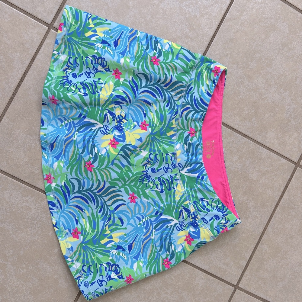 Lilly Pulitzer Women's Aila Skort UPF 50+ Multi Via Parigi Skort